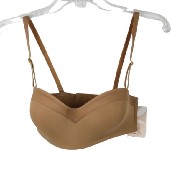NWT Lively All You No Wire Strapless Bra Nude size 32C - Picture 4 of 11